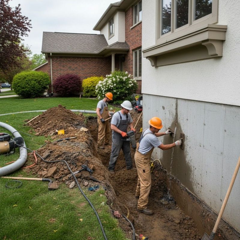 Foundation Repair in Wrentham, MA