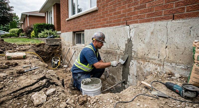 Basement Foundation Repair in Cranston, RI