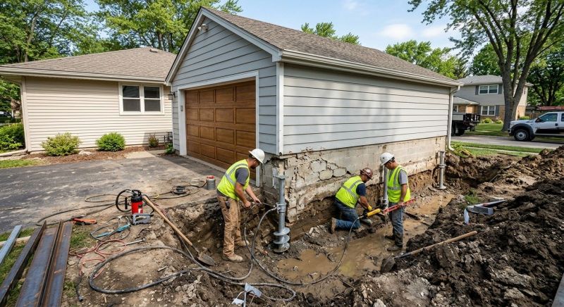 Basement Foundation Repair in East Walpole, MA