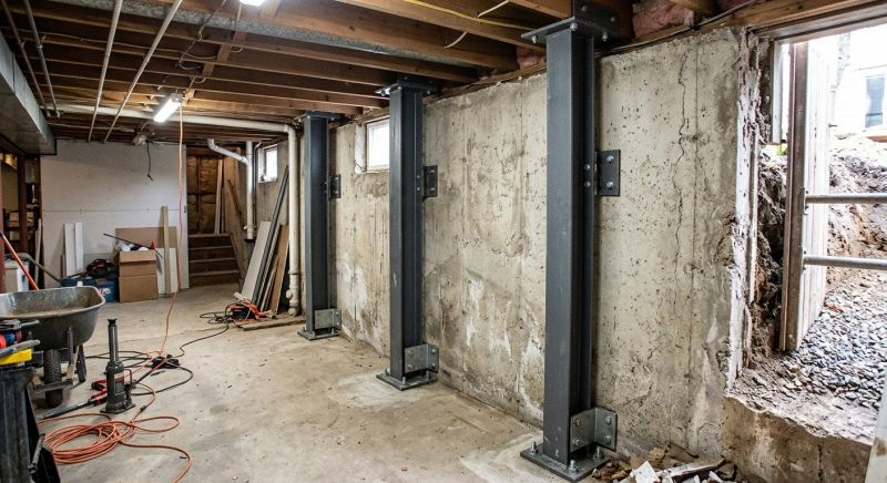 Basement Stabilization in Wrentham, MA