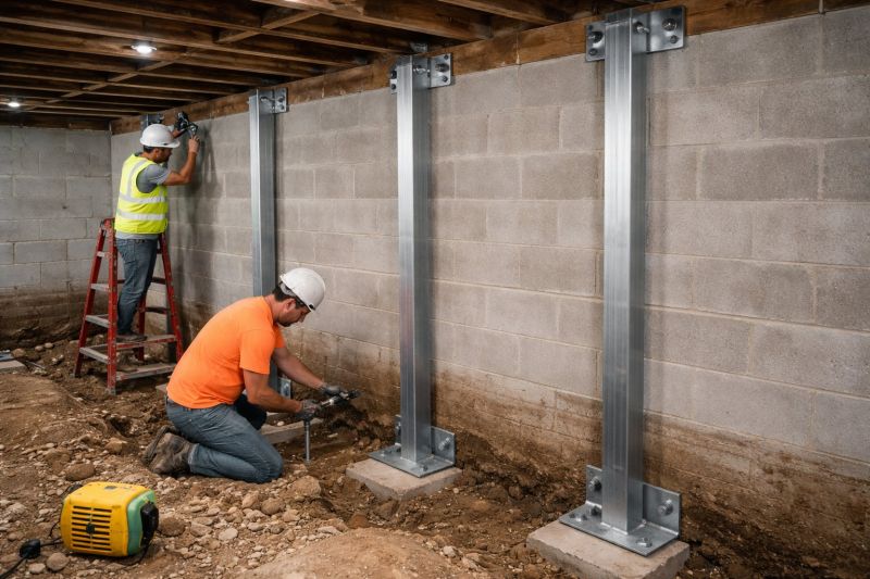 Basement Stabilization in Wrentham, MA