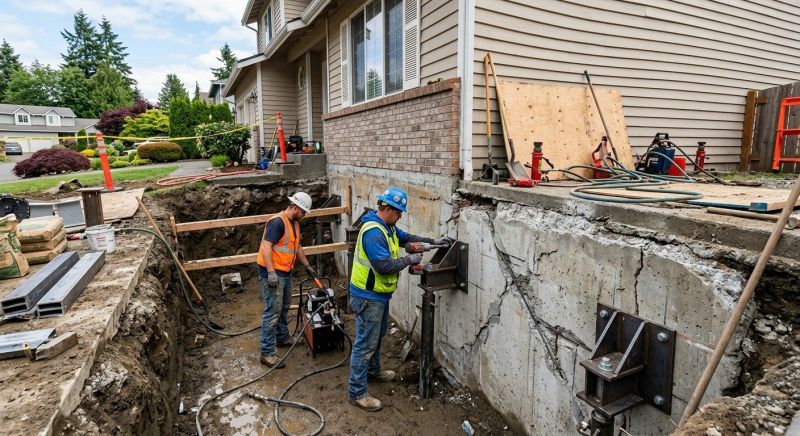 Building Foundation Repair in Wrentham, MA