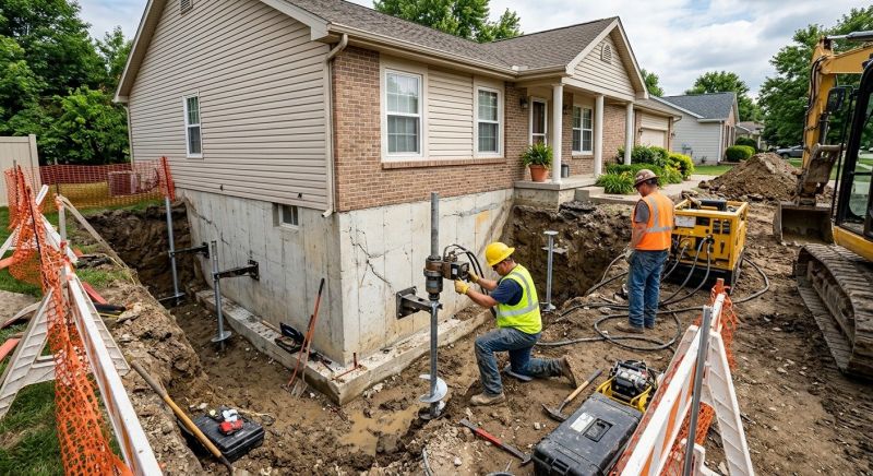 Building Foundation Repair in Warren, RI
