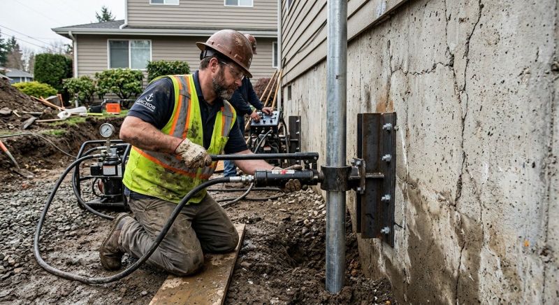 Concrete Foundation Leveling in Pascoag, RI