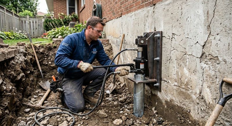Concrete Foundation Leveling in Sudbury, MA