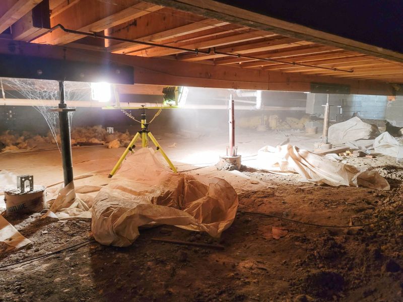 Crawlspace Foundation Repair in Braintree, MA