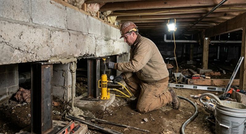 Crawlspace Foundation Repair in Pawtucket, RI
