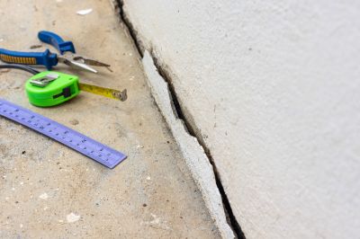 Foundation Crack Repair in Oakland, RI