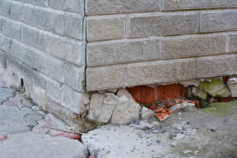 Foundation Damage Repair in East Bridgewater, MA