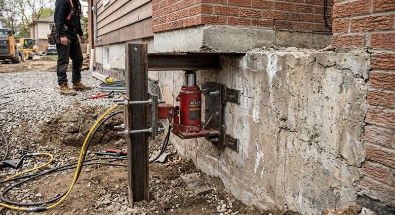 Foundation Jacking in Barrington, RI