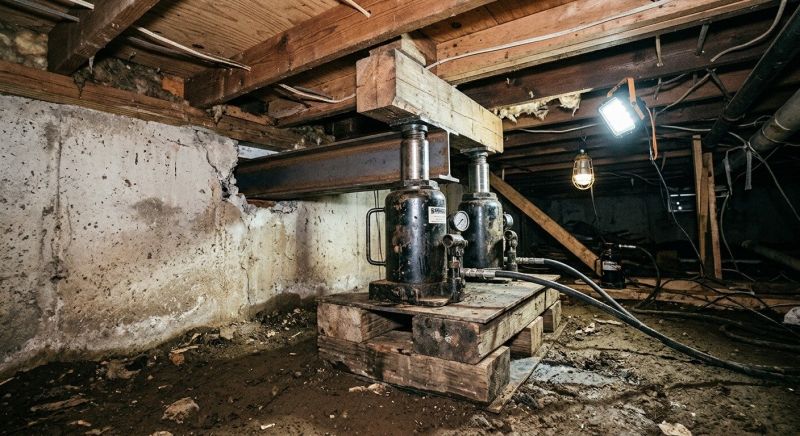 Foundation Jacking in Bristol County, MA