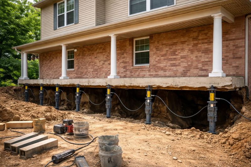 Foundation Jacking in East Bridgewater, MA