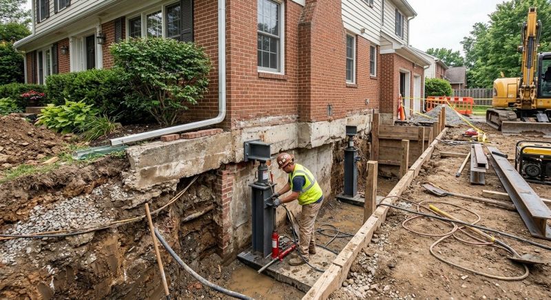 Foundation Raising in Chestnut Hill, MA