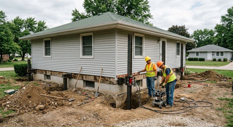 Foundation Raising in Dedham, MA