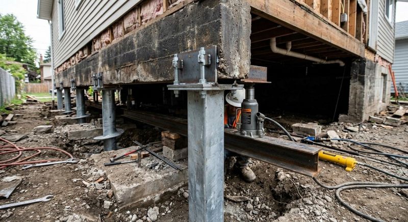 Foundation Raising in Wayland, MA