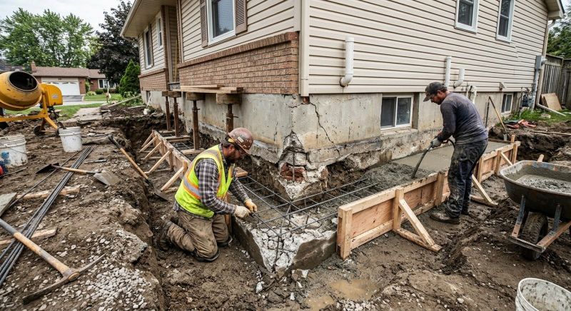 Foundation Repair in Wrentham, MA