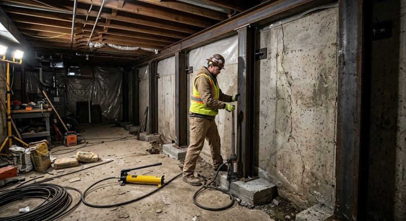 Foundation Stabilizing in Lincoln, RI