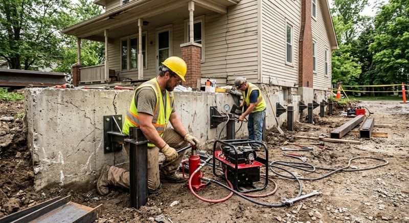 Foundation Stabilizing in Medway, MA
