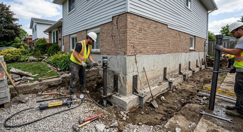 Foundation Stabilizing in Riverside, RI