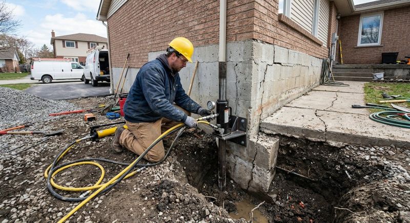 Foundation Structural Repair in Holbrook, MA