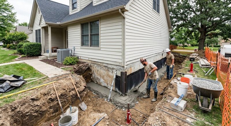 Foundation Structural Repair in Holbrook, MA