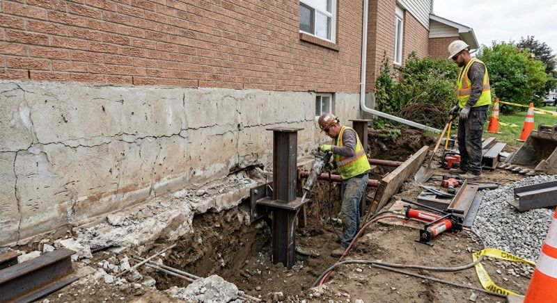 Foundation Structural Repair in Hopkinton, MA