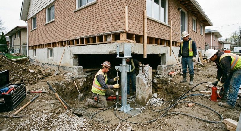 Foundation Structural Repair in Milford, MA