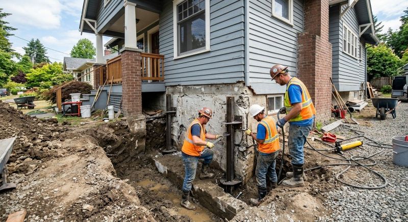 Foundation Structural Repair in Pawtucket, RI