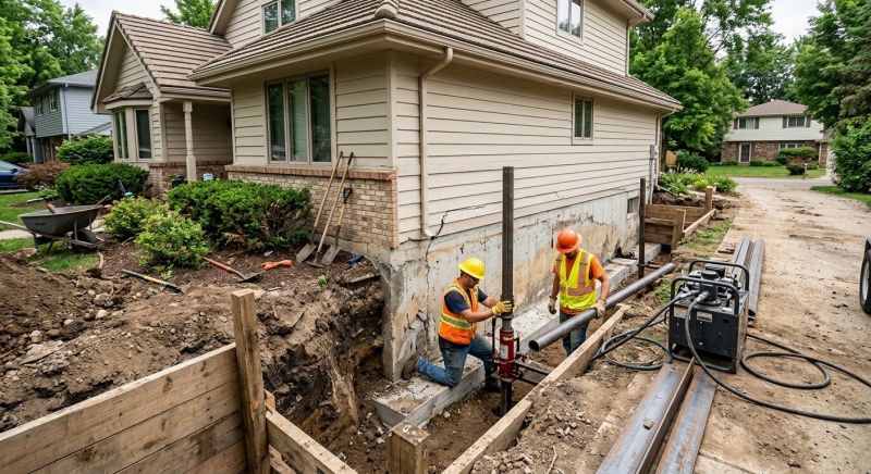 Home Foundation Repair in Blackstone, MA