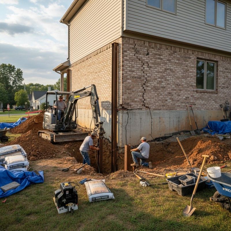 Home Foundation Repair in Brookline, MA