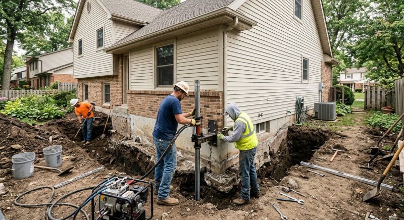 Home Foundation Repair in Wrentham, MA