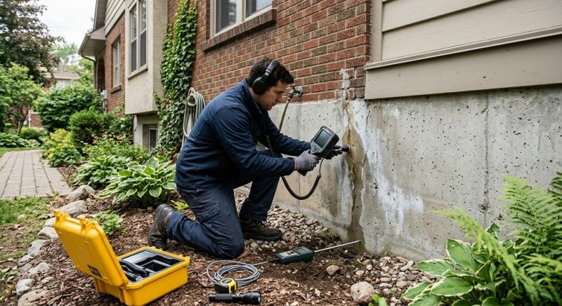 Leaking Foundation Repair in Wrentham, MA