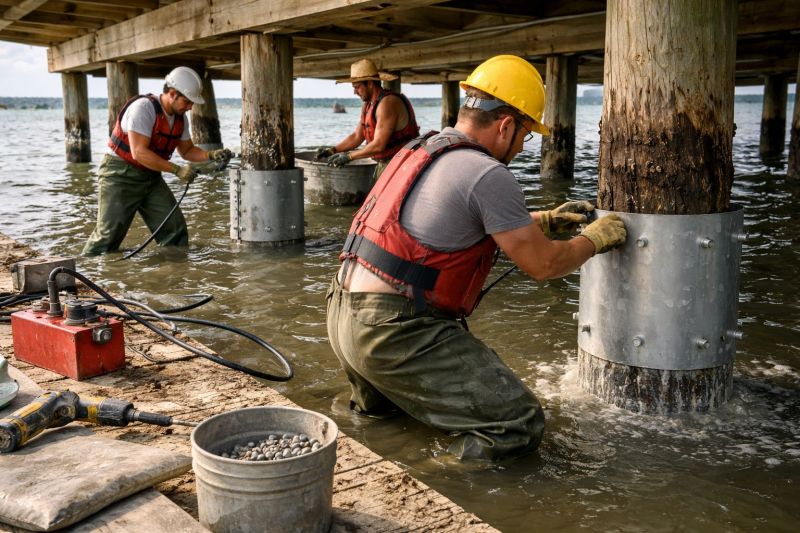 Piling Repair in East Bridgewater, MA