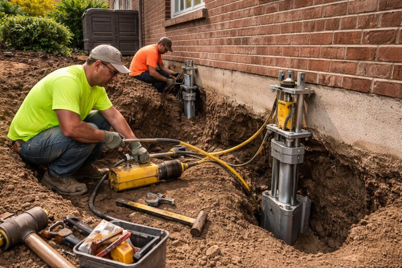 Settling Foundation Service in Cranston, RI