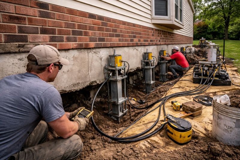 Settling Foundation Service in Douglas, MA