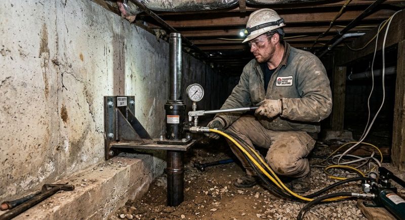 Settling Foundation Service in Woonsocket, RI