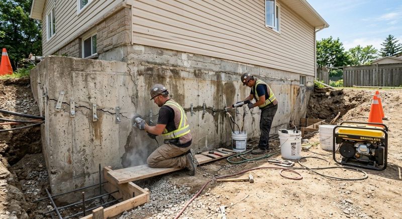 Structural Foundation Repair in Cranston, RI