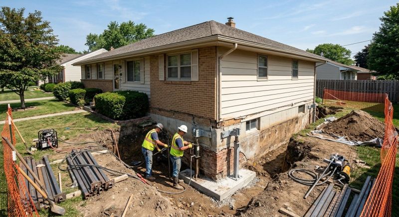 Structural Foundation Repair in Milton, MA