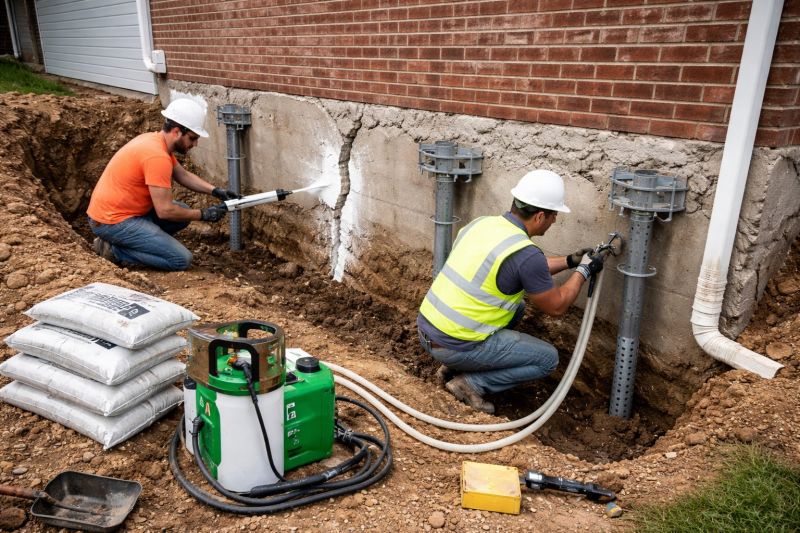 Structural Foundation Repair in Somerset, MA