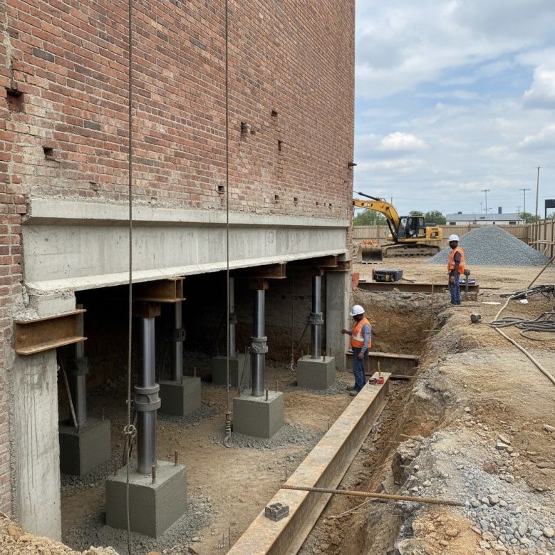 Structural Underpinning in Wrentham, MA